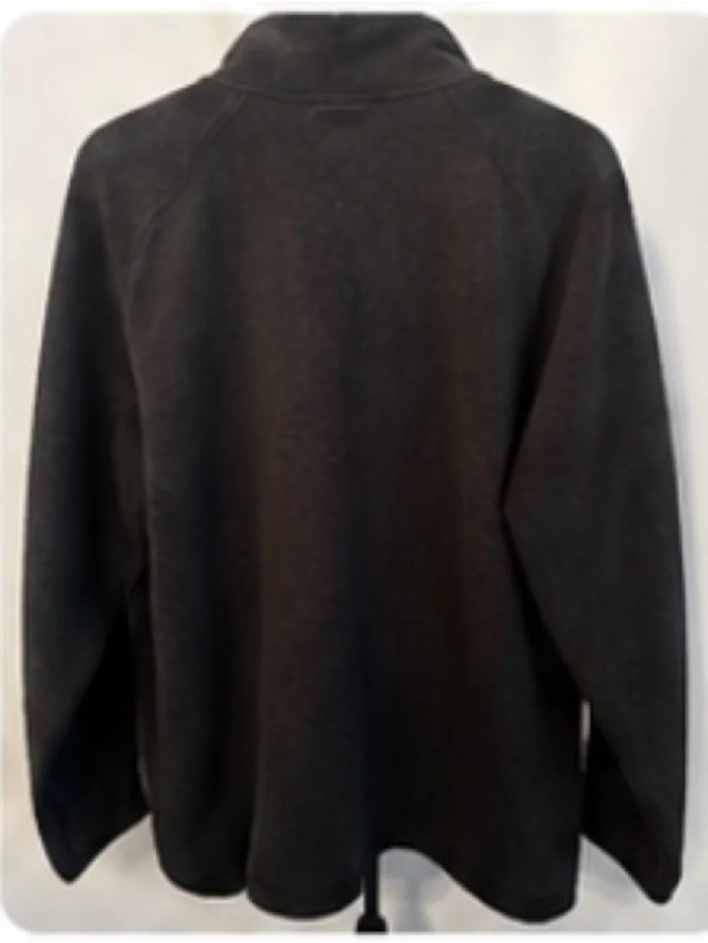 The North Face Men’s Charcoal Black Half-Zip Fleece Pullover